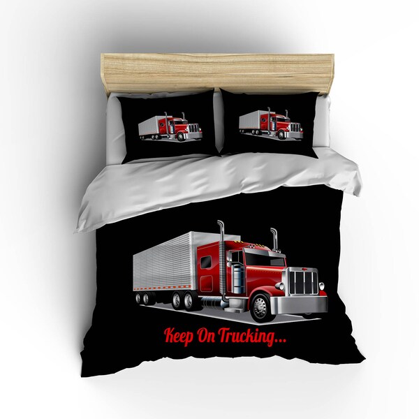 Truck Bedding Etsy