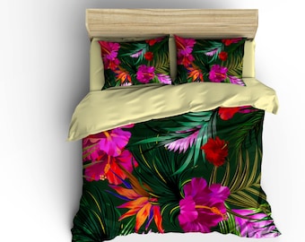 Hawaiian Duvet Cover Etsy