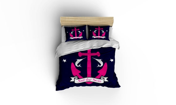 girls nautical bedding