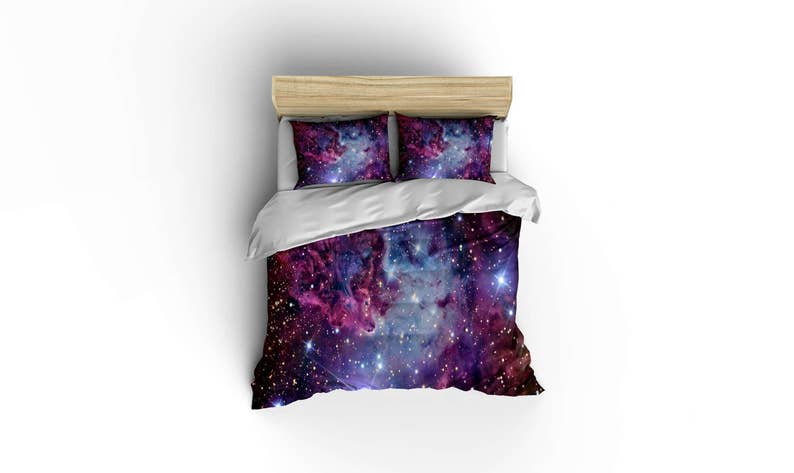Nebula 11 Galaxy Duvet Cover Covers Bedding Astronomy Space And Galaxies Star Trek