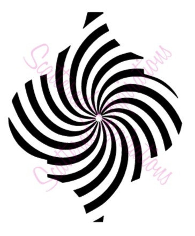 Peppermint Swirl 2 Lowes Tile SVG PNG JPEG Template. | Etsy