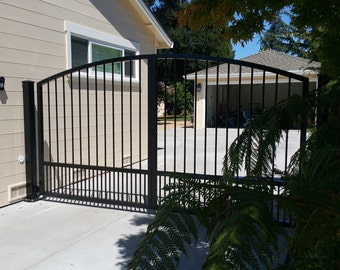 Automatic Wrought Iron Driveway Gates Security By Standardgates
