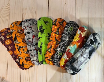 MADE TO ORDER Reusable cloth pad set period pads eco friendly gothic Ouija witchy tarot Halloween pads