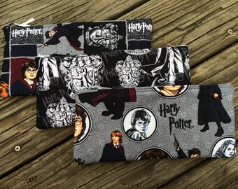 Harry Potter Make Up Bags / Pencil Cases / Coin Purses / Tissue Holder