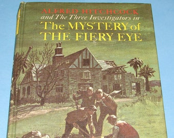 Three Investigators #7 Mystery of the Fiery Eye HB