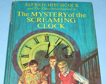 Three Investigators #9 Mystery of Screaming Clock HB