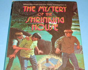 Three Investigators #18 Mystery of Shrinking House HB