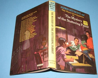 Three Investigators #2 Mystery of the Stuttering Parrot HB