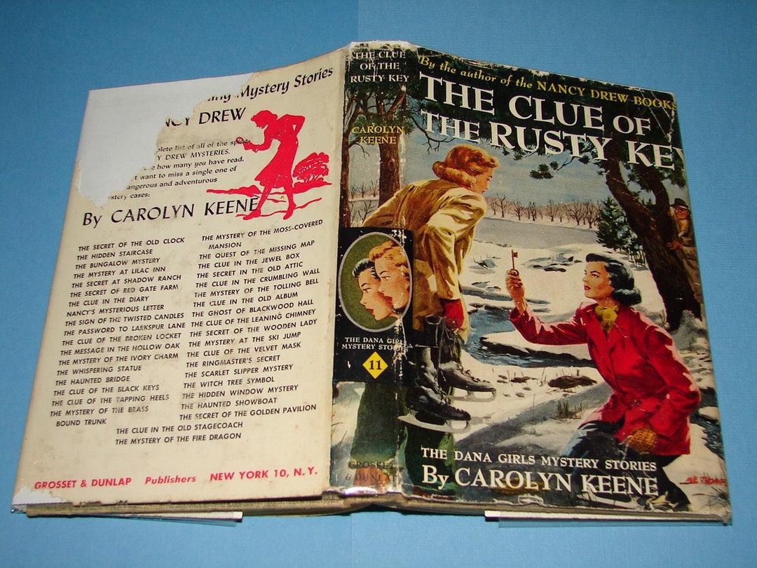 Dana Girls 11 the Clue of the Rusty Key DJ Etsy