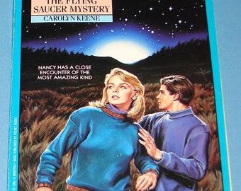 Nancy Drew #58 The Flying Saucer Mystery 1988 2nd printing