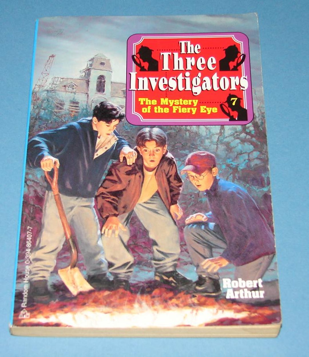 Three Investigators #7 the Mystery of the Fiery Eye 1998 7th Printing ...