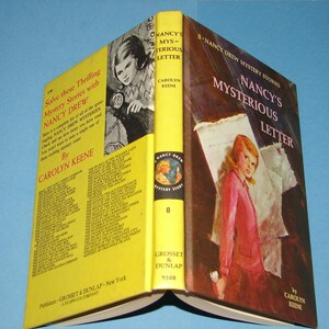 Nancy Drew #8 Nancy's Mysterious Letter Book - Etsy