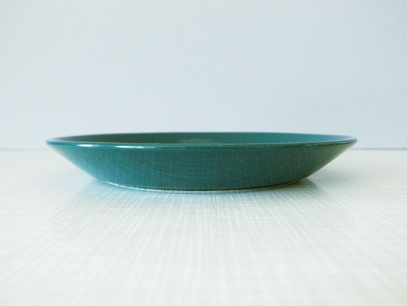Finnish Vintage Arabia Finland Kilta Breakfast Bread Butter Dessert Side Plate in Green Design Kaj Franck 19.3cm