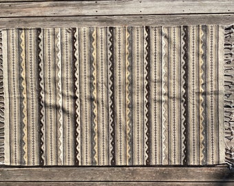 Zapotec Southwest Wool Rug Measuring 78” x 50” inches - Handwoven in Oaxaca, Mexico