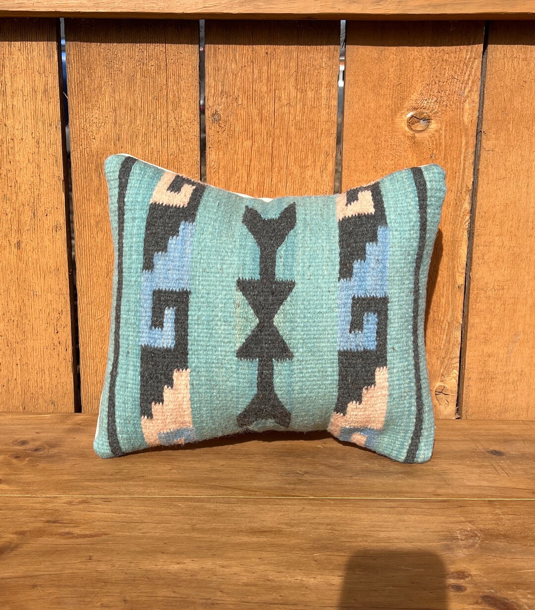 Southwestern Style Zapotec Wool Throw Pillow Measuring 12 X 10 Etsy