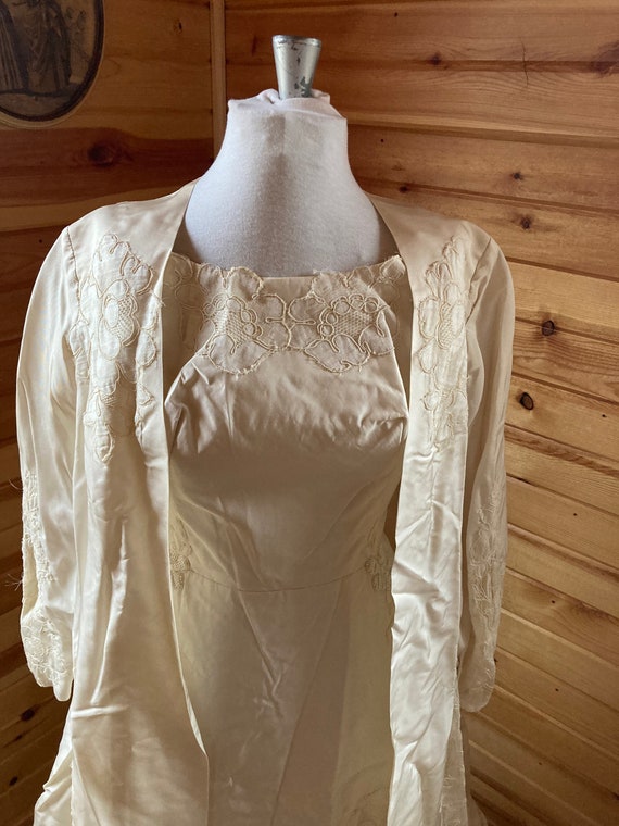 1960s Dress with Formal Jacket - image 2