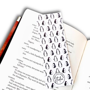 Penguin Doble Sided Bookmark-colaboración Elena O'Niell & Meg Lillicrap