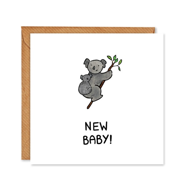 New Baby card/baby boy/baby girl/gender neutral- Pack of 6 or Individual Cards