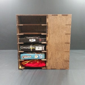 Glowforge Laser Cut File: 10" Wooden Storage Cube with Shelves (Digital Download) image 3
