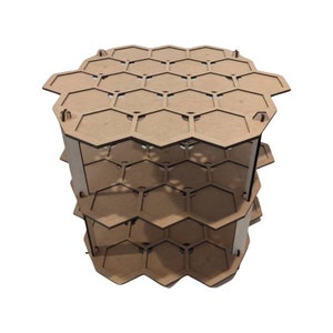 Game Eclipse Second Dawn 3d Tower 57 Hex Game Board MDF