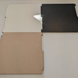 2 - 9 Kallax 13" Cubby Backs Birch, Black, Natural MDF or White