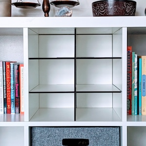 Kallax 2 x 3 Cubby with Back Birch, Black, Natural MDF or White