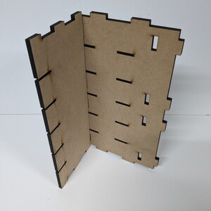 Glowforge Laser Cut File: 10" Wooden Storage Cube with Shelves (Digital Download) image 4