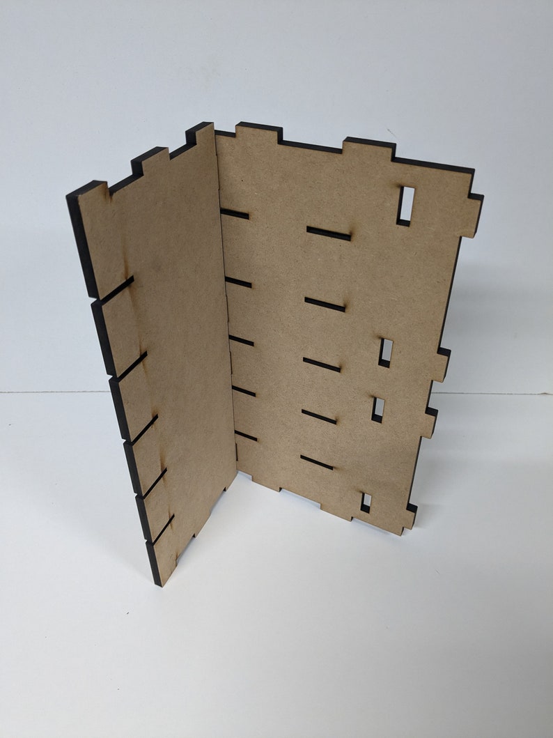 Glowforge Laser Cut File: 10" Wooden Storage Cube with Shelves (Digital Download) image 4