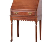 Queen Anne Solid Cherry Drop-Front Secretary Desk by Pennsylvania House