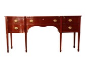 Kindel Furniture Winterthur Inlaid Mahogany Sideboard Buffet