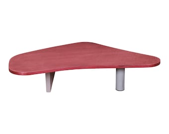 Giovanni Offredi for Saporiti Italia Postmodern Freeform Coffee Table, 1980s