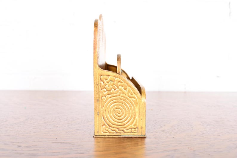 Tiffany Studios New York Zodiac Pattern Bronze Doré Letter Rack - Etsy
