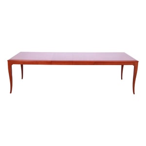 Ethan Allen French Country Cherry Wood Extension Dining Table