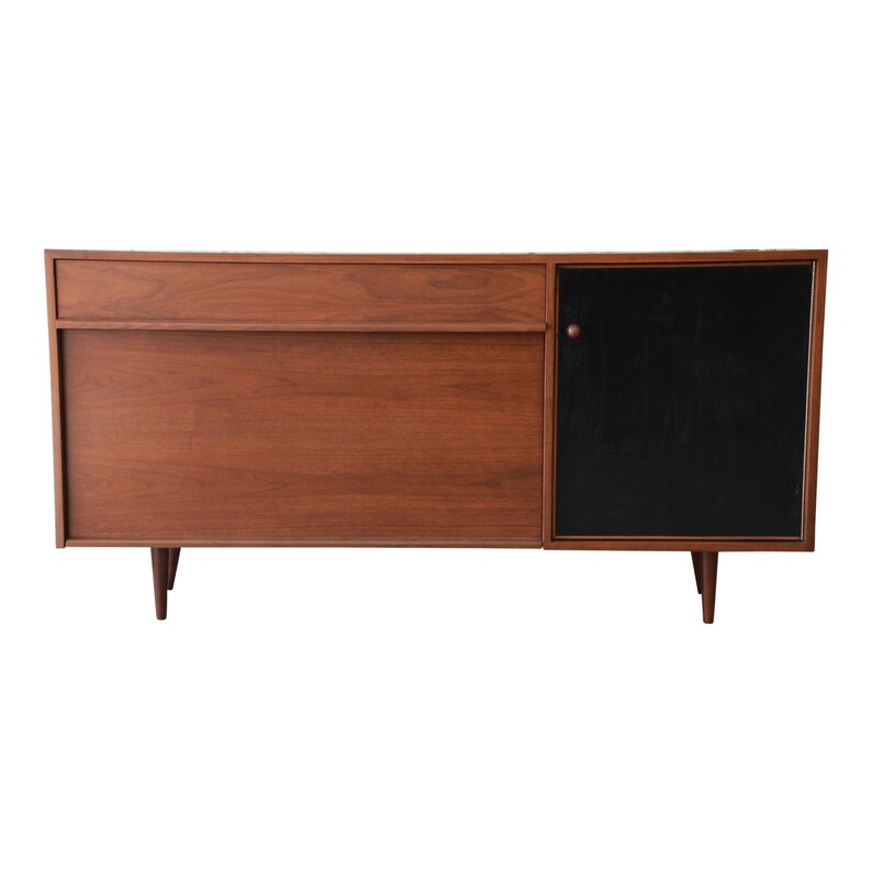 Milo Baughman For Glenn Of California Sideboard Credenza Etsy