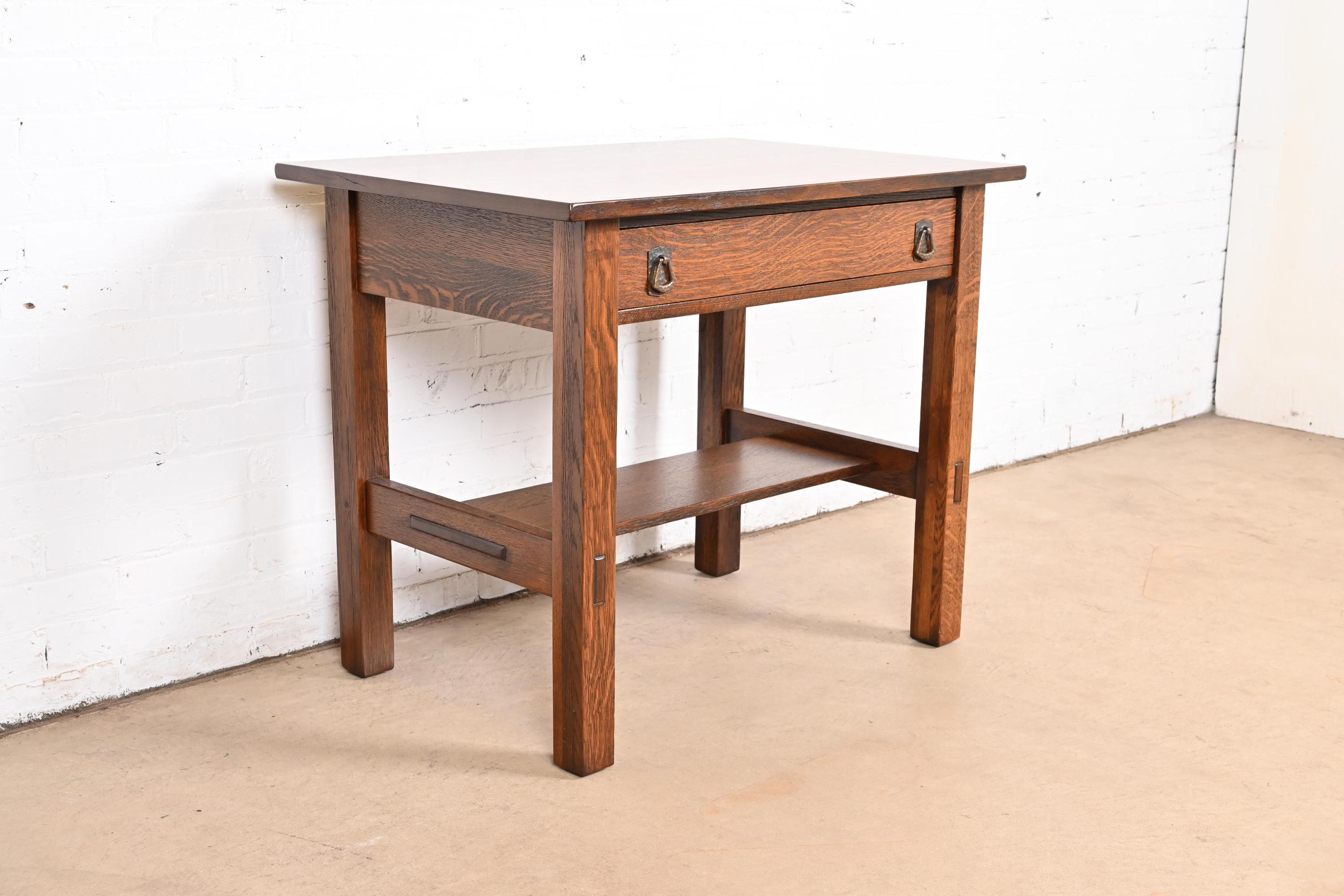 Lifetime Furniture Antique Mission Oak Arts & Crafts Desk or