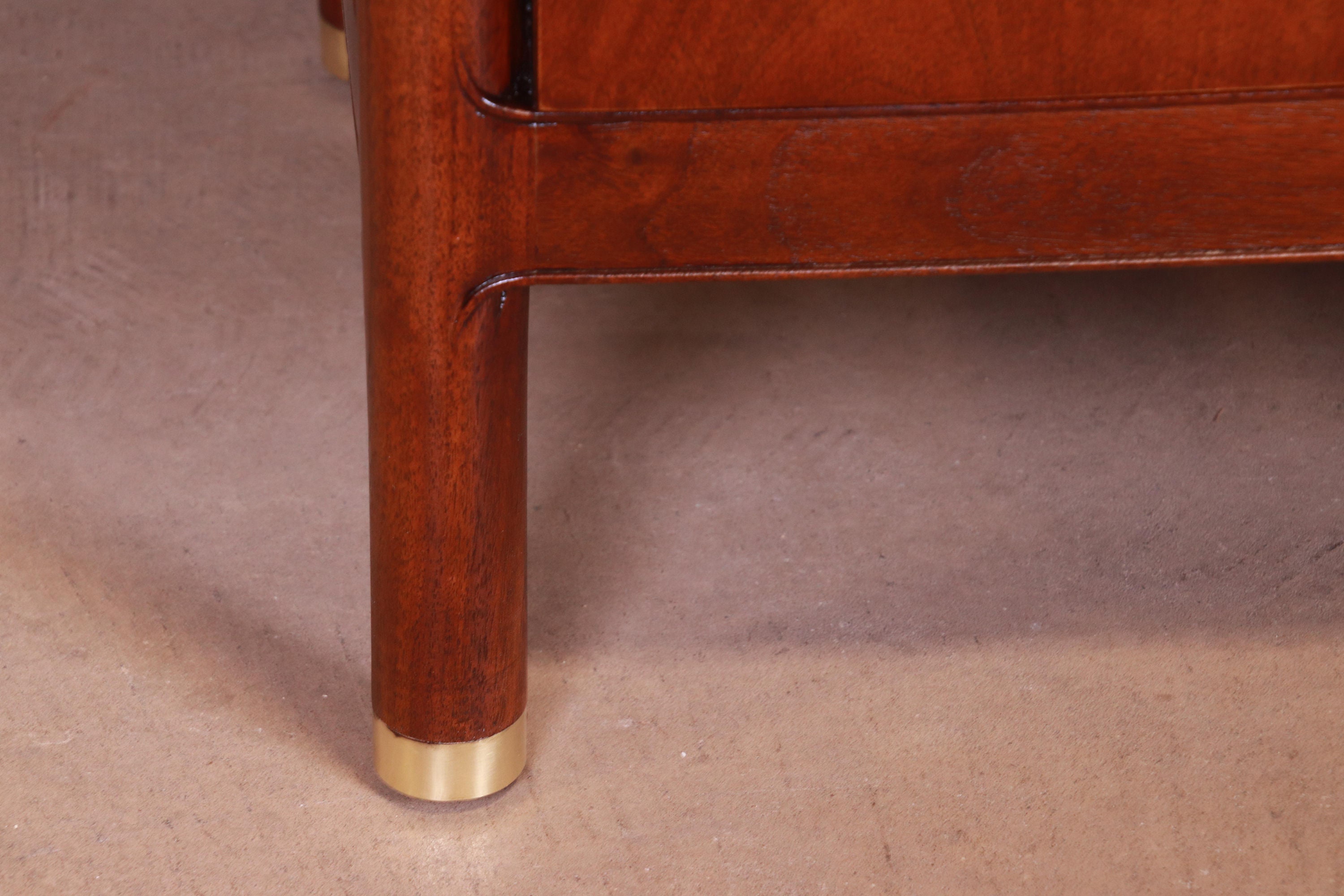 John Widdicomb Mid-Century Modern Hollywood Regency Walnut | Etsy