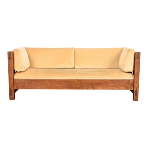 Stickley Mission Oak Arts and Crafts Settle Sofa
