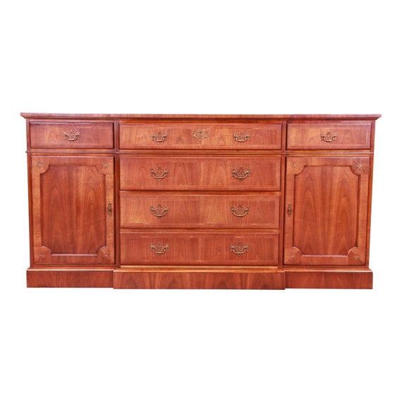 Baker Furniture Georgian Mahogany Sideboard or Bar Cabinet Etsy UK