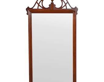Drexel Heritage Georgian Carved Mahogany Wall Mirror
