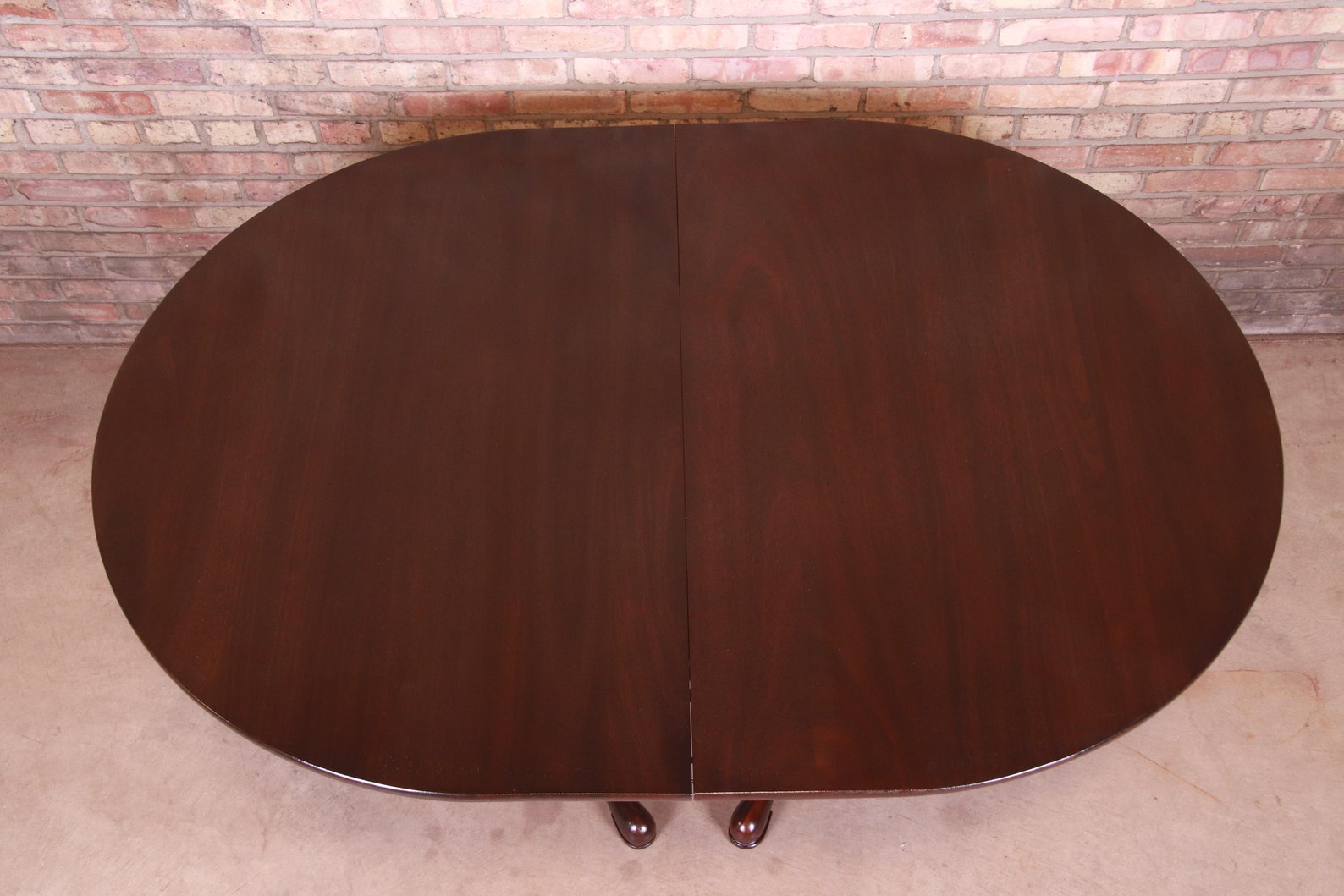 Henkel Harris georgiano caoba doble pedestal extensión mesa de | Etsy