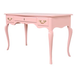 Pink 2024 lacquer desk