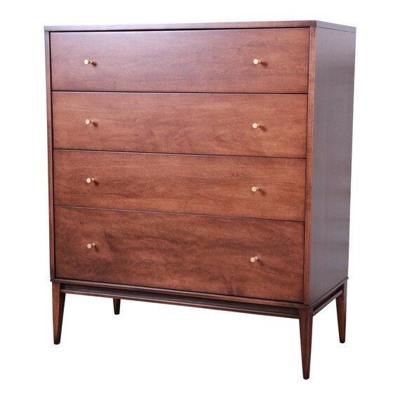 Paul Mccobb Planner Group Highboy Dresser Newly Restored Etsy