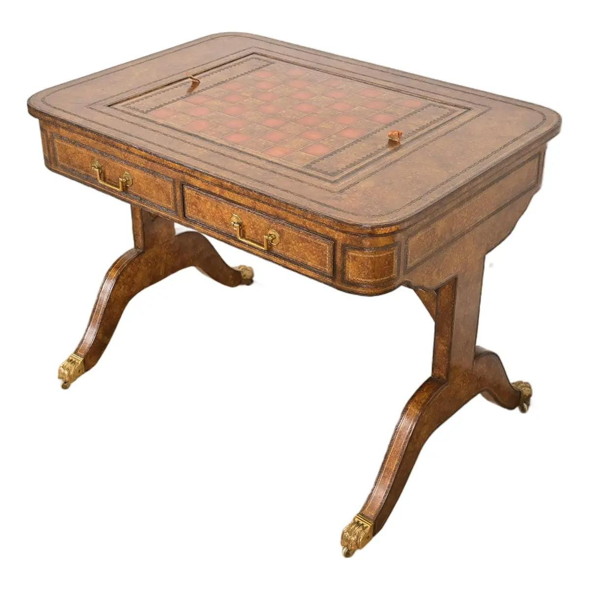 Maitland Smith Game Table - Etsy
