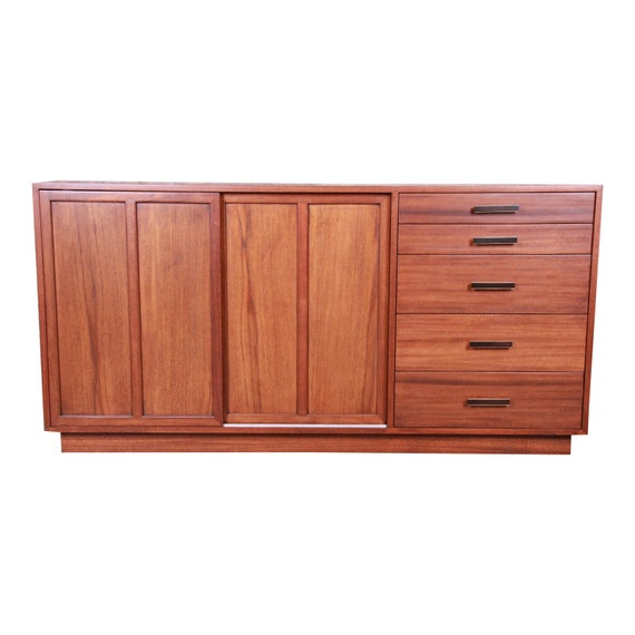Harvey Probber Mid century Modern Mahogany Sideboard Credenza or
