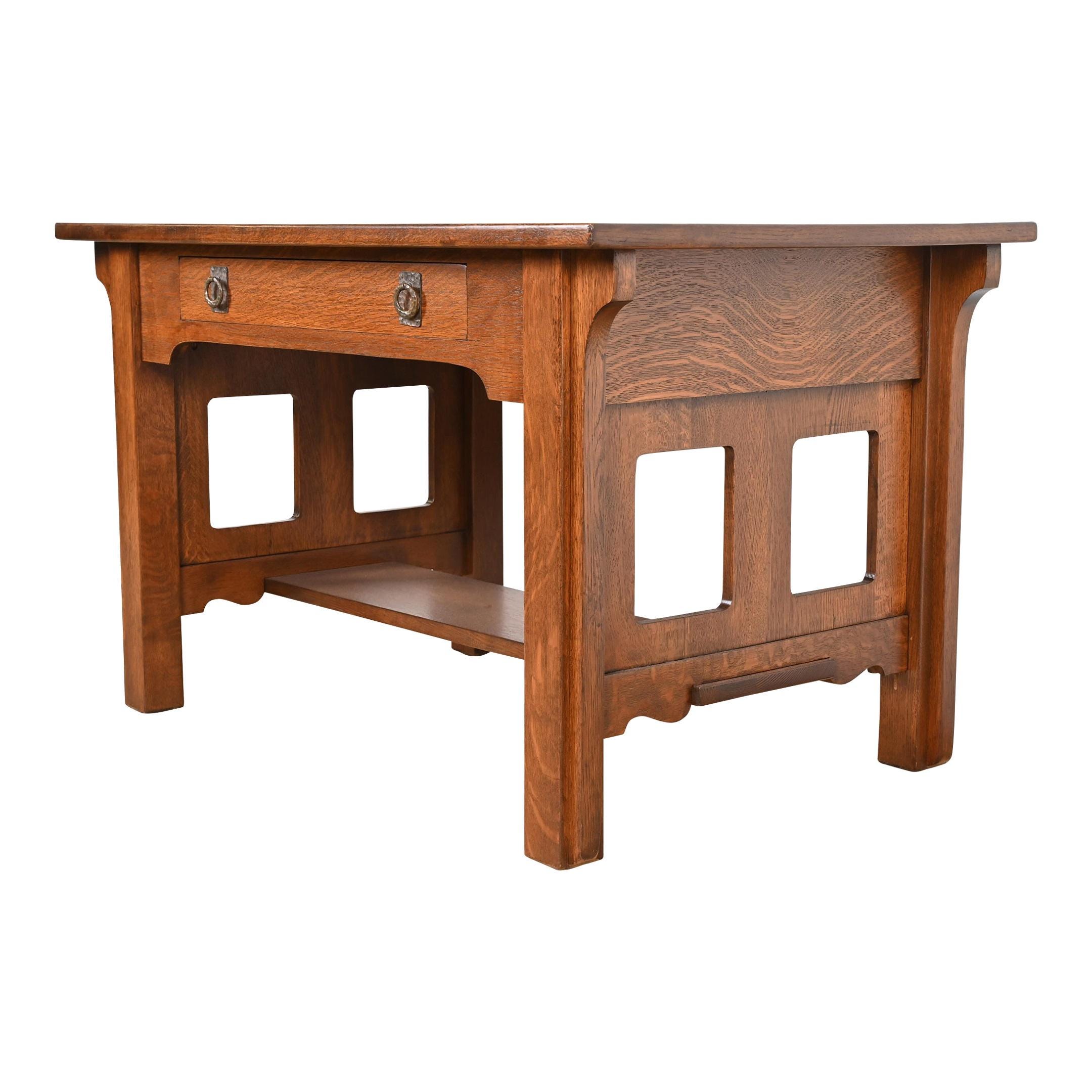 Mission oak furniture antique discount