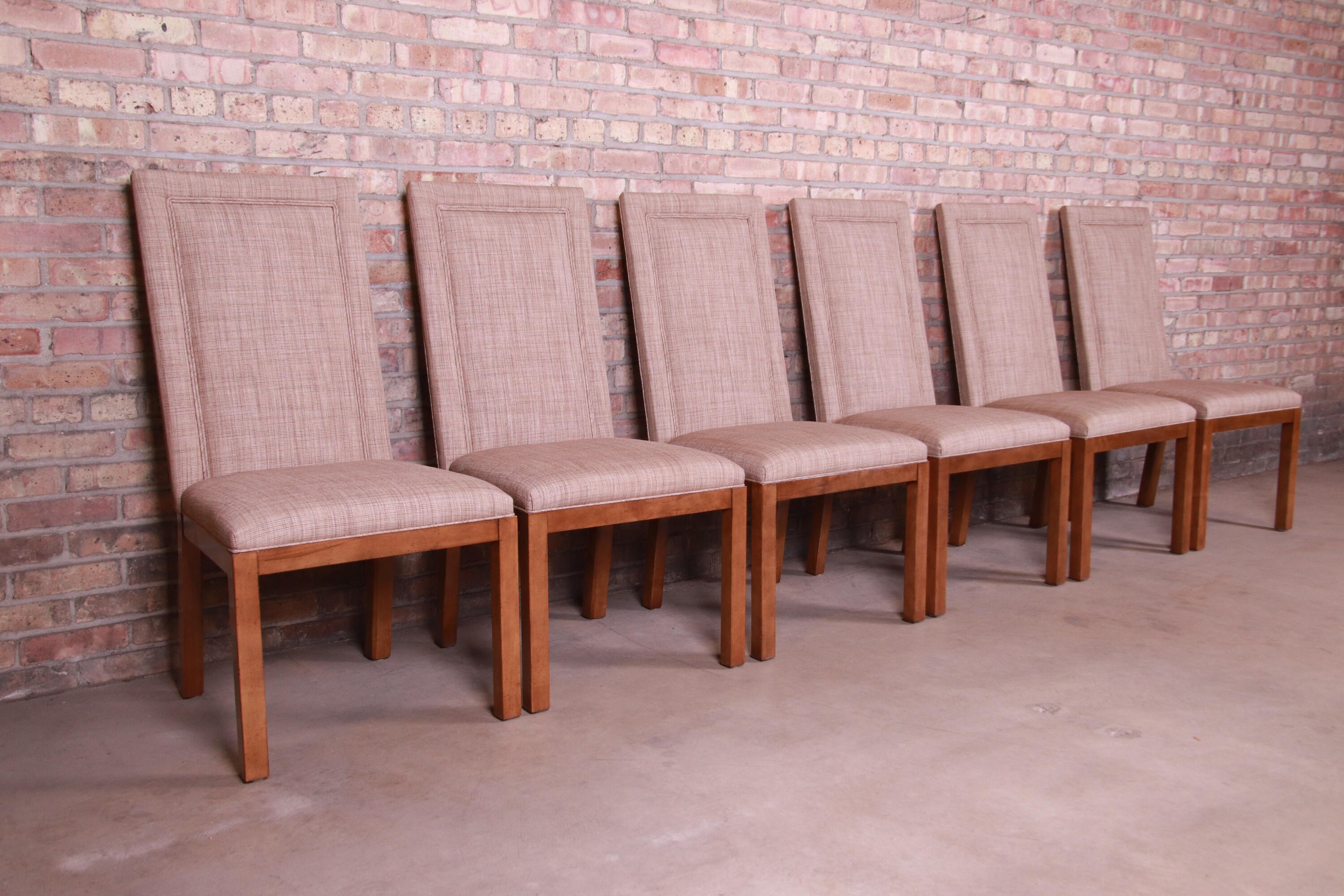 Bäckermöbel Parsons Esszimmerstühle neu neu gepolstert | Etsy