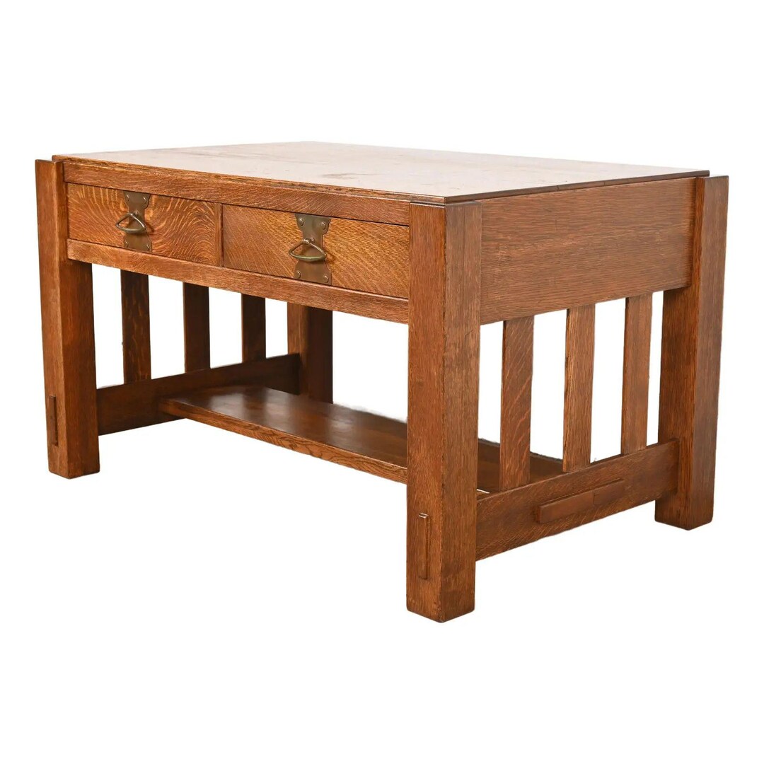 Imperial Furniture Grand Rapids Mission Oak Arts & Crafts Writing