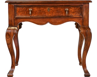 Baker Furniture Italian Provincial Burl Wood Dressing Table