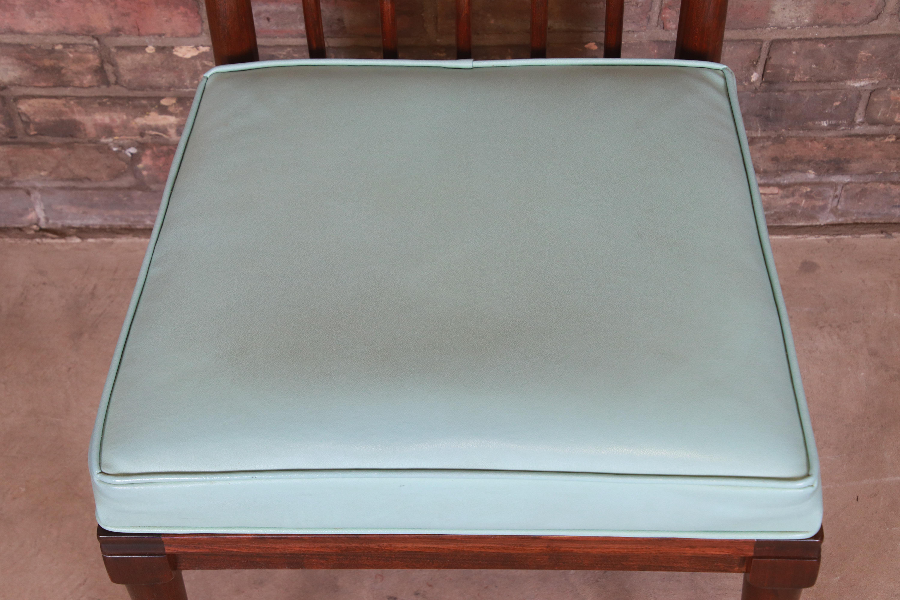 John Widdicomb mid-century moderno esculpido walnut sillas de | Etsy