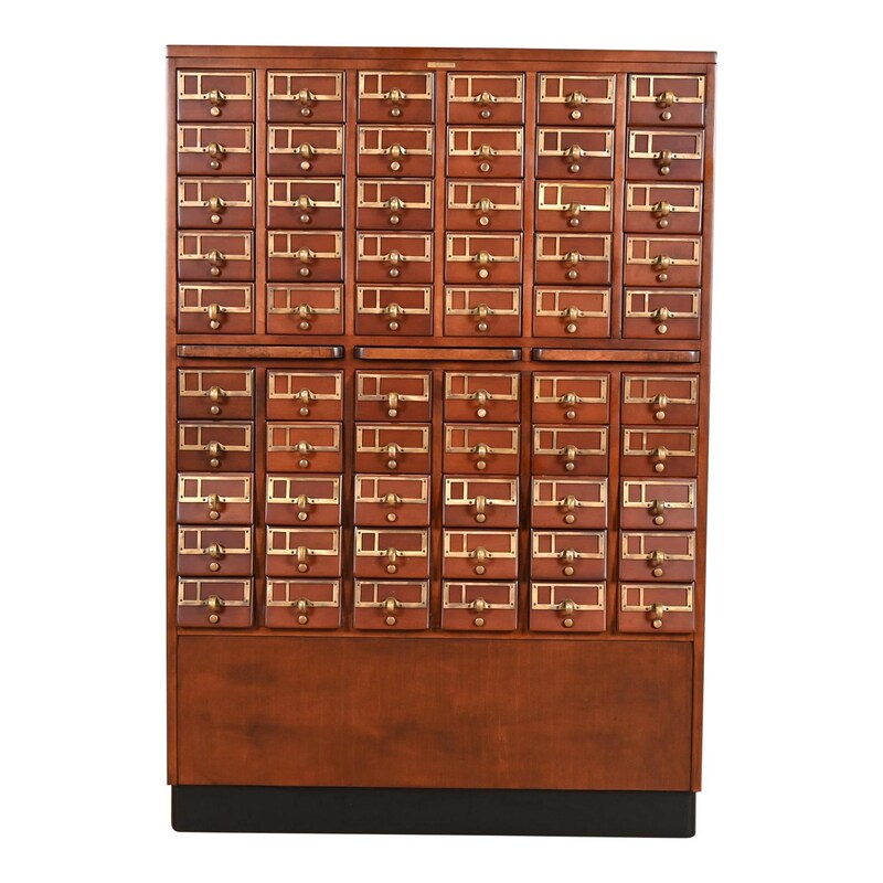 Card Catalog Table Etsy